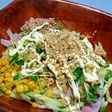 ひんやり★サラダうどん